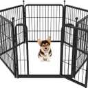 FXW Rollick Dog Playpen for Yard, RV Camping, 24 inch 6 Panels for Puppy and Small DogsPatented