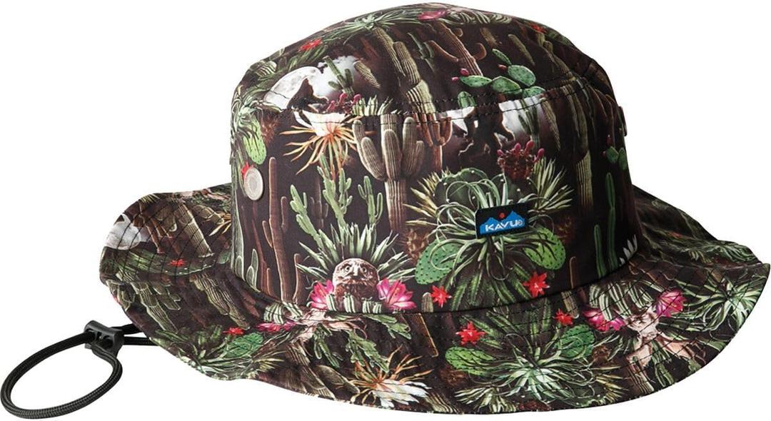 KAVU BFE Bucket Hat Fishing Camping Boonie (One Size, Cactus Forest)