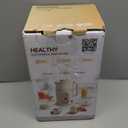 Nut Milk Maker, AlfaBot N2 Automatic Almond Milk Machine for Homemade Plant-Based Milk, Oat, Soy, Yogurt, 5 Modes/35OZ Big Capacity Soy Milk Maker with Delay Setting and Self Cleaning (Cream)