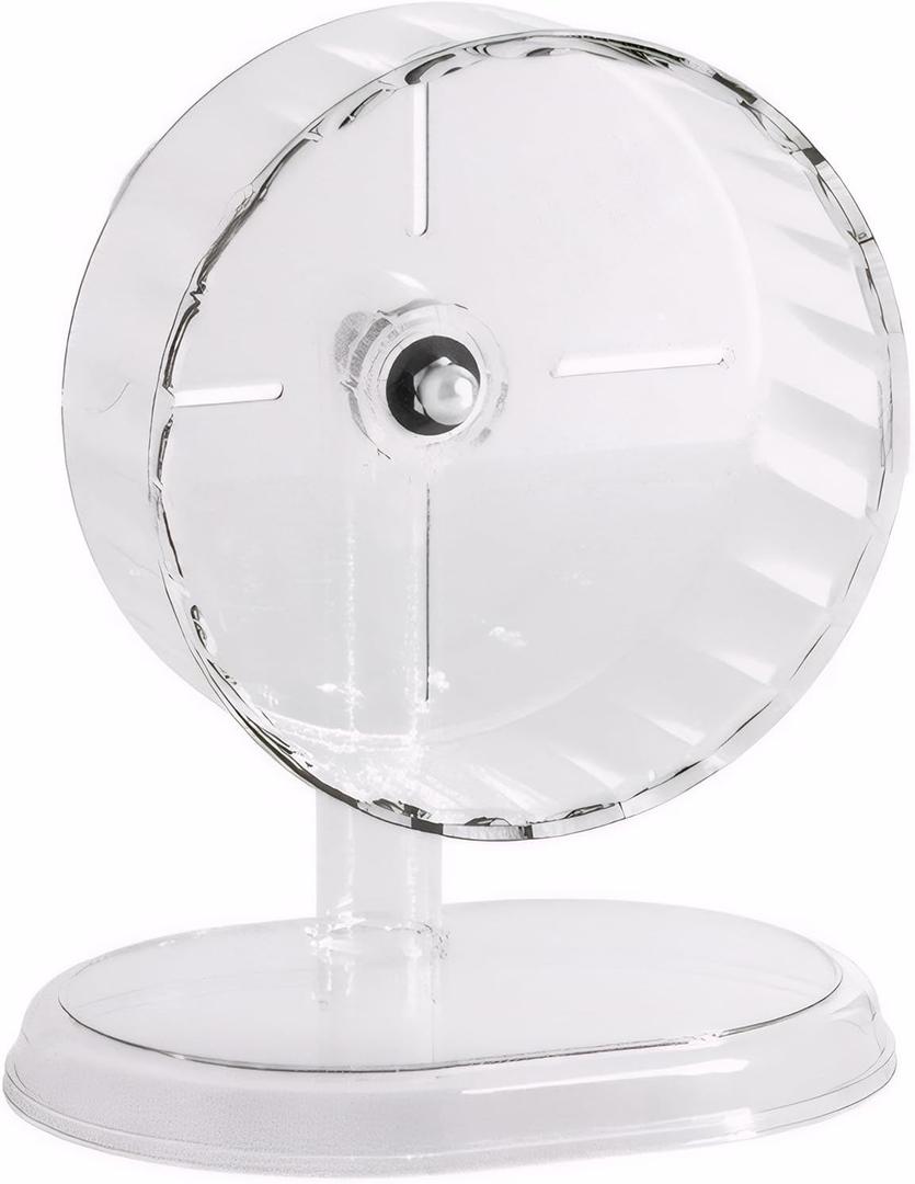 Fanlahmtasy Silent Hamster Wheel  7 Inch Syrian Hamster Running Wheel, Anti-Skid & Height Adjustable, Easy to Clean (7.1inch)