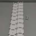 Hat Organizer for Baseball Caps, 2 Pack Transparent Hat Rack for Wall Hold up to 18 Hats Strong Adhesive Hat Hooks Stand Hat Hanger Organizer Storage Holder Display for Door Closet