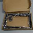 4 Pack - 11.25" L x 6" H x 1.5" W J Lip Shelf Brackets Rustic Farmhouse Iron Wall Floating Shelf Bracket Metal Shelf Bracket Industrial Shelf Supports with Screws Black