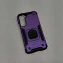 Dionsibei Galaxy S24 Plus Case Military Grade Built-in Kickstand Case with Stand Holster Armor Shockproof Cover Protective for Samsung Galaxy S24 Plus Phone Case for Men Women (Purple)