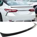Rear Spoiler Wing Compatible with Toyota Camry 2018 2019 2020 2021 2022 2023 2024 Rear Trunk Wing ABS Rear Trunk Lip Wing Spoiler(Gloss Black)