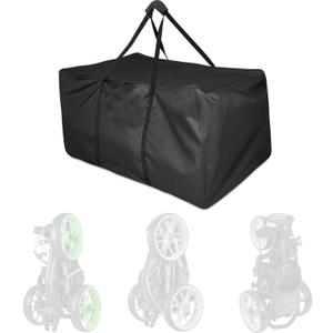 Golf Push Cart Bag Fits for Caddytek, Heavy-Duty Universal Carrying Storage Bag for 3 Wheel/4-Wheel Foldable Push Carts, Durable Lightweight Carts Replacement Bag
