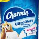 Charmin Ultra Soft Cushiony Touch Toilet Paper, 30 Family Mega Rolls = 153 Regular Rolls (288 sheet (Pack of 30))