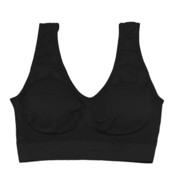 Non Wire Adjustable Bralette Bra, Large