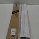 No Drill Cellular Shades for Indoor Windows, Thermal Insulating & Noise Reducing Honeycomb Blinds, Free Stop Cordless Blackout Shades, White, 35" W x 64" H