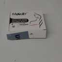 morvally Short Straight Bob Wig Heat Resistant Hair with Blunt Bangs Natural Looking Cosplay Costume Daily Wigs (14", 2# Black)