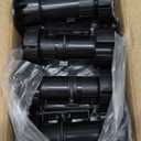 Black Furniture or Cabinet Leveler Legs - Support 330 Lb. per Leg - Adjusts from 3 7/8" to 5 3/8" - 12 Pack