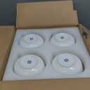 Dinnerware Sets, Plates Set, with Bowls, Artistic 12-Piece Ceramic Dinnerware, for Home Restaurant, Chip and Scratch Resistant, Microwave and Dishwasher Safe, Rose Collection