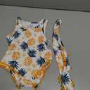 UNICOMIDEA 0-3 Months Baby Floral Romper Infant Playsuits Headband Jumpsuit Toddlers Outfits, 70