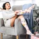 Bluemaple Compression Socks for Women & Men Circulation (4 Pairs) 15-20 mmHg is Best Support for Athletic Running Cycling