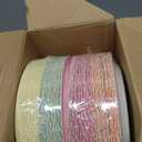 150 Pieces Neon Disposable Paper Plates 9 Inch Heavy Duty Dinner Plates, Solid Color, Table Decorations Party Supplies for Birthdays, Weddings, Daily Use