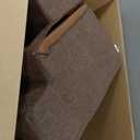 EHEYCIGA Dog Stairs for High Bed 22.5" H, 5-Step Dog Steps for Bed, Pet Steps for Small Dogs and Cats, Non-Slip Balanced Pet Ramp Indoor, Brown