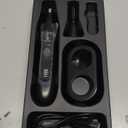 Ear and Nose Hair Trimmer for Men, 2025 Professional Painless USB Rechargeable Eyebrow & Facial Electric Hair Trimmer for Men Women, Powerful Motor, Dual Edge Blades, IPX7 Waterproof Easy Clean (Black)