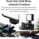 Xplorer Grip Kit Bundle(Camera Grip&Cage&Quicke Release Mount) for Insta360 Ace Pro 2/Ace Pro/Ace Extended Holder Mount with Adjustable Shutter Button (Model Bundling 2)