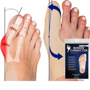 Bunion Corrector for Women Big Toe Straightener. Ultra-Thin Bunion Brace. Shoe Friendly Sock for Bunions Correction. All Shoe Types. Hallux Valgus Relief for Improved Toe Alignment. Med-Right (Medium (Pack of 1))