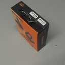 Skullcandy Push Active Wireless Earbuds, Bluetooth Headphones, Noise Isolating, 44 Hrs Battery, Secure-Fit Over-Ear Hanger, Sweat and Water Resistant, Microphone for iPhone Android - True Black/Orange