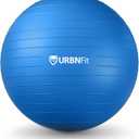 URBNFit Exercise Ball - Yoga Ball for Workout Pregnancy Stability - AntiBurst Swiss Balance Ball w/ Pump - Fitness Ball Chair for Office, Home Gym