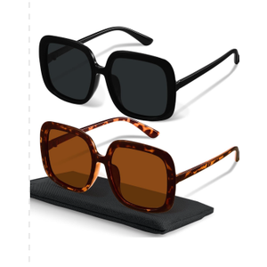 miyya Oversized Polarized Sunglasses Women, Trendy Retro Sun Glasses for Women 2025, Oversized Shades