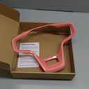 for Ford Bronco 2021 2022 + Interior Steering Wheel Panel Cover for Ford Bronco 2021-2024+ (ABS,1PC,Pink)