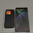 for iPhone 15 Plus&iPhone 14 Plus Case Protective Case Made of Real Aramid Fiber, Soft Touch, Tough Durable Carbon Bumper, Black