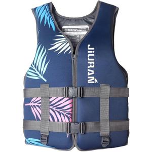huraty Adult Kayaking Vest with Leg Straps, Quick-Dry Swim Vest Jacket for Boating Fishing Surfing, Neoprene Youth Swim Jacket (Small(80-100lb), Blue)