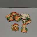 Kigley 18 Pcs Jungle Animals Safari Baby Shower Decorations Wooden Jungle Party Decorations Safari Centerpieces for Tables Forest Animals Shapes Table Topper for Kids Camping Birthday Party Supplies