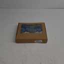 Ling's Moment Artificial Flowers, 25Pcs 3" Roses in Dusty Blue Shades, Realistic DIY Foam Floral Decor for Wedding Bouquets/Centerpieces, Outdoor Party Backdrops, Room/Table, and Garden/Pot Decoration