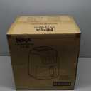 Ninja | XL Single Basket Air Fryer | 5.5 QT Capacity fits 3lbs of Wings | 5-in-1Air Fry, Roast, Bake,Reheat & Dehydrate |Dishwasher Safe Parts & Recipe Guide | Grey |AF150AMZ