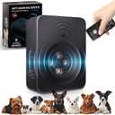 Anti Barking Device for Dogs-Ultra Sonic Dog Bark Deterrent Devices Long Range 50ft | Ultimate Ultrasonic Bark Control Device for Dogs, Black