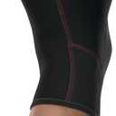 McDavid Knee Compression Sleeves. Lightweight Neoprene Support, Men/Women, for Left & Right Knee, Fits Men & Women, Includes 1 Sleeve, Black (XXLARGE)