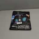 Illuminated Apparel Rechargeable Interactive Glow in The Dark T-Shirt - Fun for Birthday Parties & Festivals