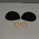 VOCH GALA Sticky Bra Push Up for Women, Strapless Backless Bras for Wedding/Parties/Events, Comfortable Adhesive Black