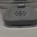 AONKEY 3L Dog Water Bowl No Spill, 101oz Large Spill Proof Dog Bowl Reduce Refill, Anti Splash No Mess Dispenser Dripless Slow Drinking Water Bowl for Sloppy Messy Drinkers (Gray)