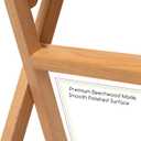 MEEDEN Folding Art Print Rack - Beechwood Art Storage Rack - Artist Storage and Display Rack for Canvas Art Prints Panels Posters Art Gallery Shows
