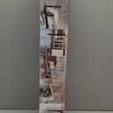 Flanged Sink Tailpiece 1-1/4" OD x 12", Brass Extension Tube for Trap, Inlet Waste Pipe Tubular Drain Connections, Brushed Nickel