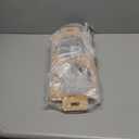 Elevated Dog Bowls, Adjustable Raised Tilted French Bulldog Food Water Bowl, Slanted Bamboo Pet Feeding Station with Stainless Steel Bowl for Small & Medium Dogs, Cat Kitten Flat Faced Puppy Feeder