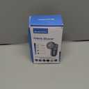 BEAUTURAL Fabric Shaver and Lint Remover, Sweater Defuzzer with 2-Speeds, 2 Replaceable Stainless Steel Blades, Battery Operated, Remove Clothes Fuzz, Lint Balls, Pills, Bobbles Gray