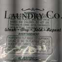 Magnetic Lint Bin for Laundry Room - Dryer Lint Bin with Lid - Wooden Lint Holder, Magnetic Lint Trash Can, Rustic Lint Box - Modern Farmhouse Laundry Room Decor, White