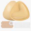 Double Sided Sticky Bra Inserts, Reusable Adhesive Push up Sticky Bra Pads for Women Bikini Swimsuit Strapless Bras