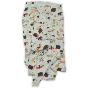 Loulou Lollipop Soft Baby Swaddle Blanket Muslin Wrap Receiving Blanket for Newborn to Toddler Girl and Boy, Large 47 by 47 - Sushi