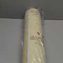 ForPro Full Round Bolster Pillow, Crme, Oil and Stain-Resistant, for Massage and Yoga, 6 R x 26 L