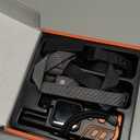 Dog Shock Collar 2 Dogs,4000FT with Flash Light for Night Walks, Dog Training Collar with Remote Control,E Collar with Adjustable Pitch Beep,Vibration and Shock,Rechargeable Waterproof (Black, 1 Pack)