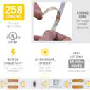 Armacost Lighting RibbonFlex Pro 12V White LED Strip Lights 60 LED/m, 4000K, 8.2 ft 152210