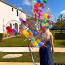 36 Inch Bobo Balloons Transparent Clear Bubble Balloons for Stuffing with Helium, 12 Pcs Large Balloon for DIY Party Decor, Birthday, Wedding, Baby Shower, Anniversary, Indoor Outdoor Celebration