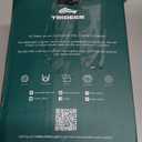 Trideer Exercise Ball for Yoga, Pilates & Fitness  Stability Ball Equipment for Home Gym & Office Chair, Core & Balance Training Accessories, Physical Therapy Equipment, Quick Pump Included, 5 Sizes (Black)