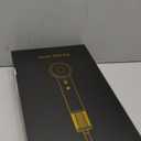 High-Speed Ionic Hair Dryer with Diffuser, 150,000 RPM Brushless Motor Blow Dryer for Fast Drying & 500M Negative Ionic Frizz Control, Low Noise Compact Hair Dryer for Women Home Travel Salon (Silver)