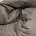 King Size, Brown/Beige Alternative Down Comforter - Warm, Lightweight & Breathable Hotel Quality Bedding for Men, Women, Kids & Teens - All Season Oversized Cooling Microfiber Duvet Insert Comforter (King (102" x 90"))